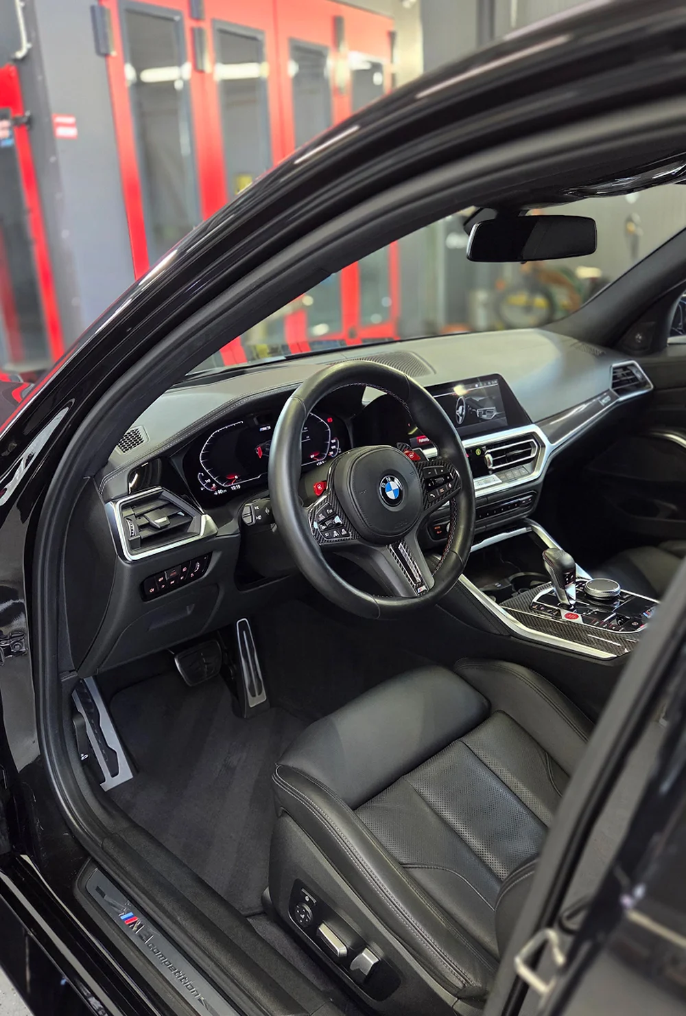 Verkaufsaufbereitung innen BMW